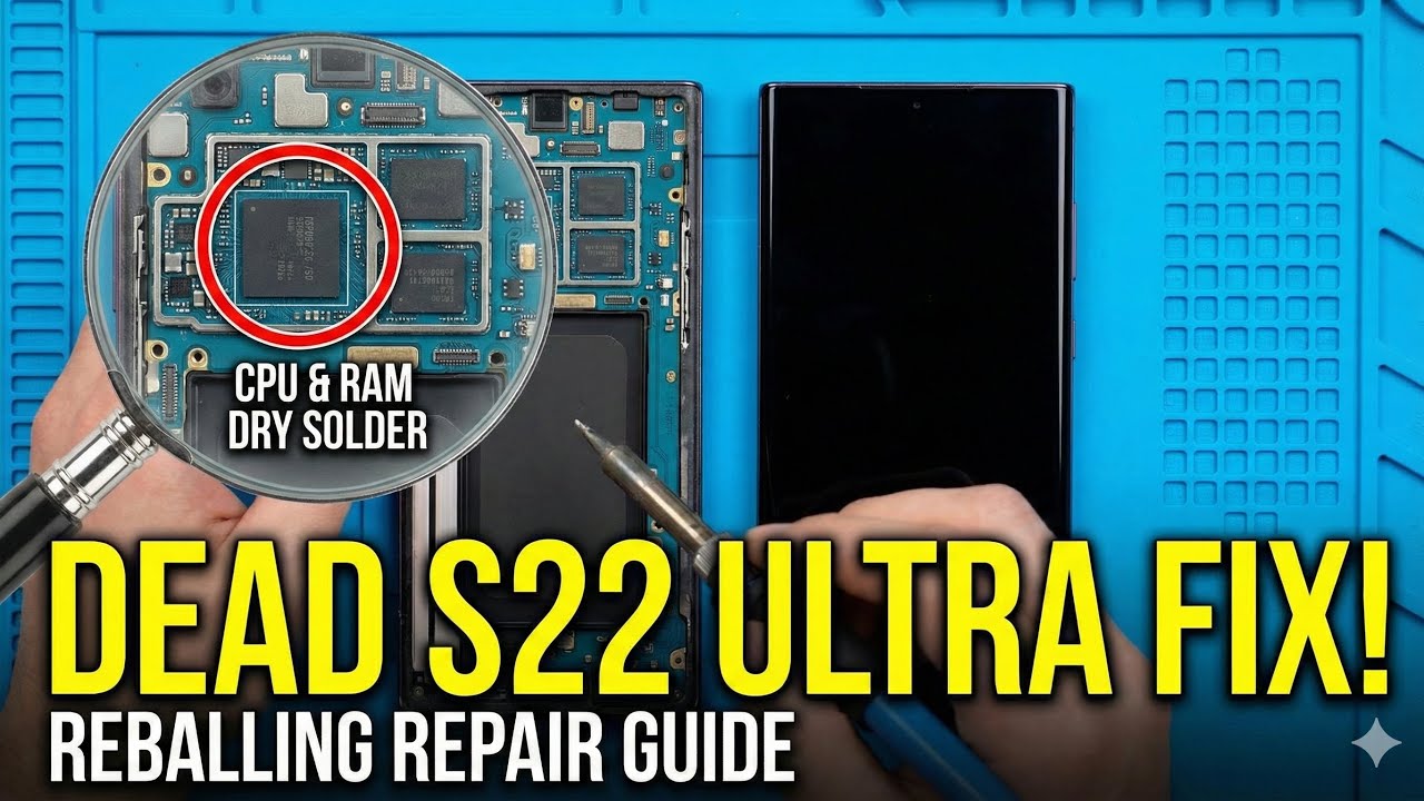 SAMSUNG S22 ULTRA Dead Solution
