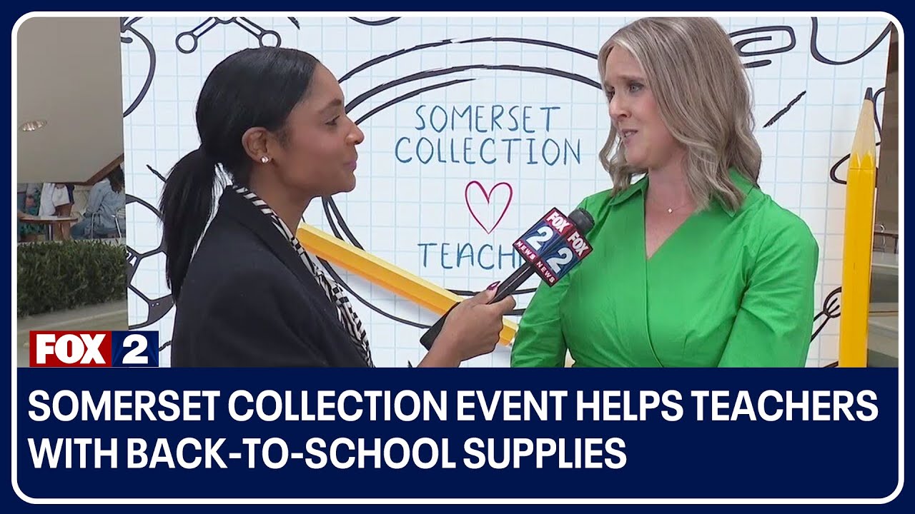 Somerset Collection event helps teachers with back-to-school supplies