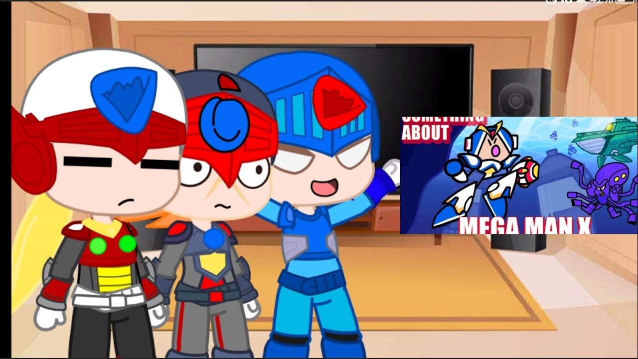 mega man x reacts to something about mega man x (request)