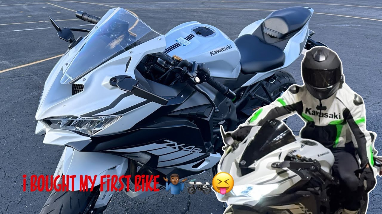 i bought my first motorcycle the ninja zx4rr