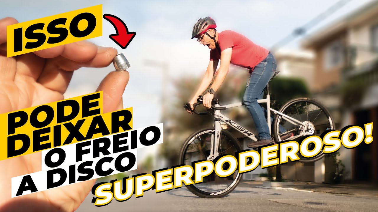 Melhorando (e muito!) o freio a disco mecânico da sua bicicleta gastando R$0,00. Pedaleria