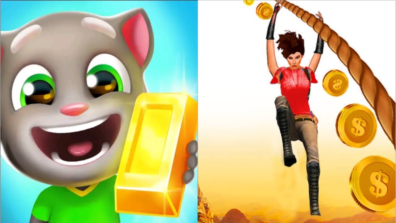 Super Angela Gold Run vs Temple Hero Run Oz - Gameplay HD