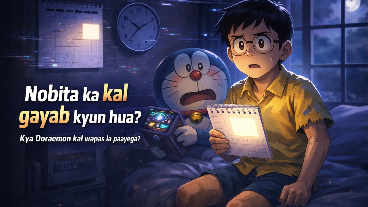 Nobita ka kal gayab kyun hua? Kya Doraemon kal wapas la payega? | Doremon and Nobita moral story