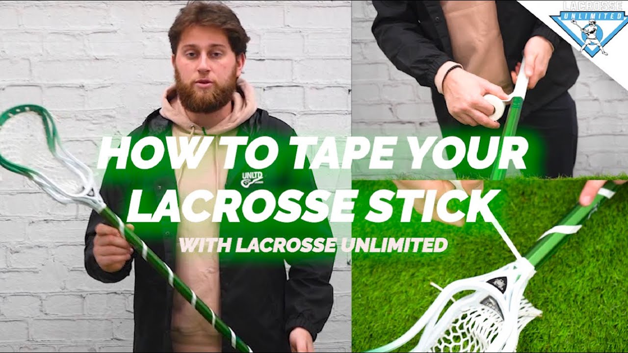 Как обмотать клюшку для лакросса лентой | Lacrosse Unlimited