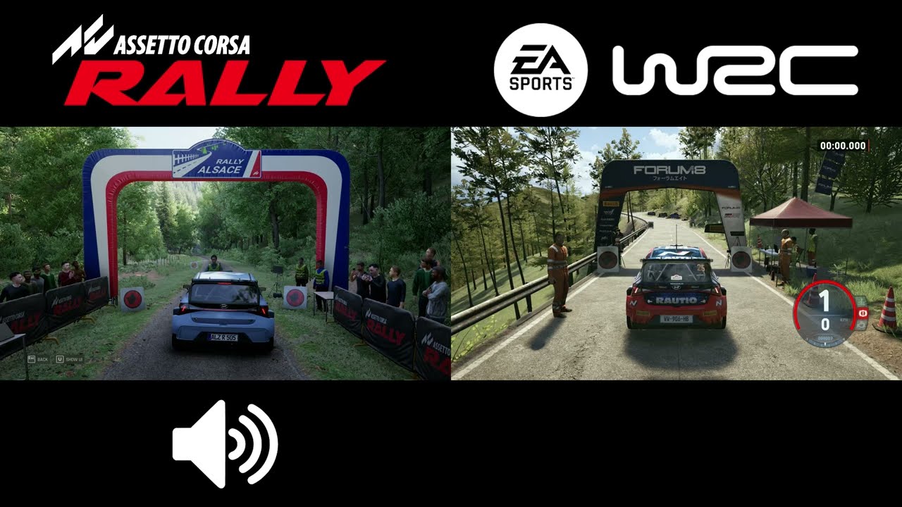 Assetto Corsa Rally против EA WRC | Первые впечатления