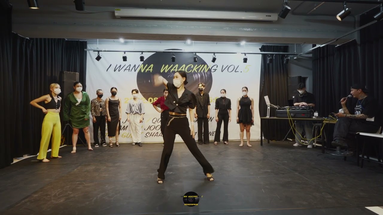 예선전 Qualifying Group A Group A_I WANNA WAACKING VOL.5
