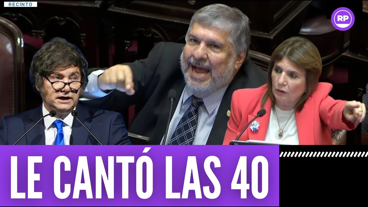 MAYANS SACÓ DE PASEO A TODOS EN EL SENADO