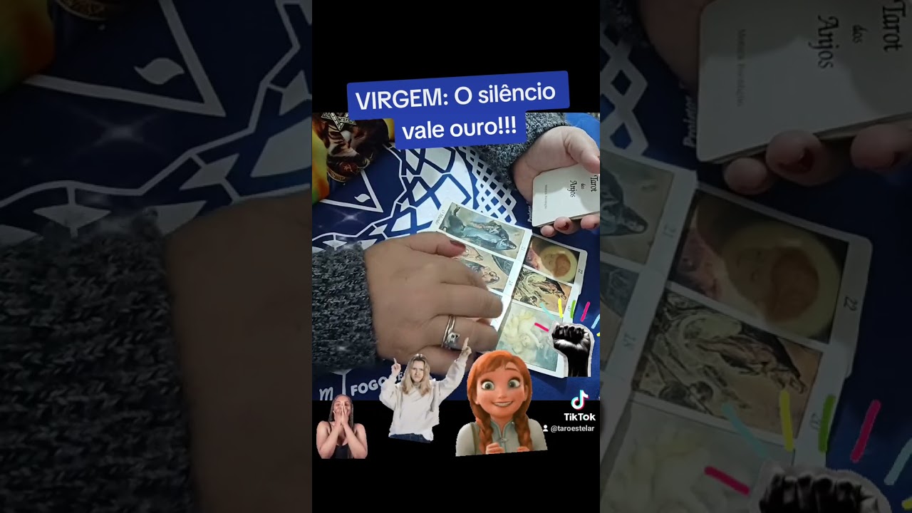 Virgem: regra de Ouro: Sil&ecirc;ncio. #taro #virgemnoamor virgem