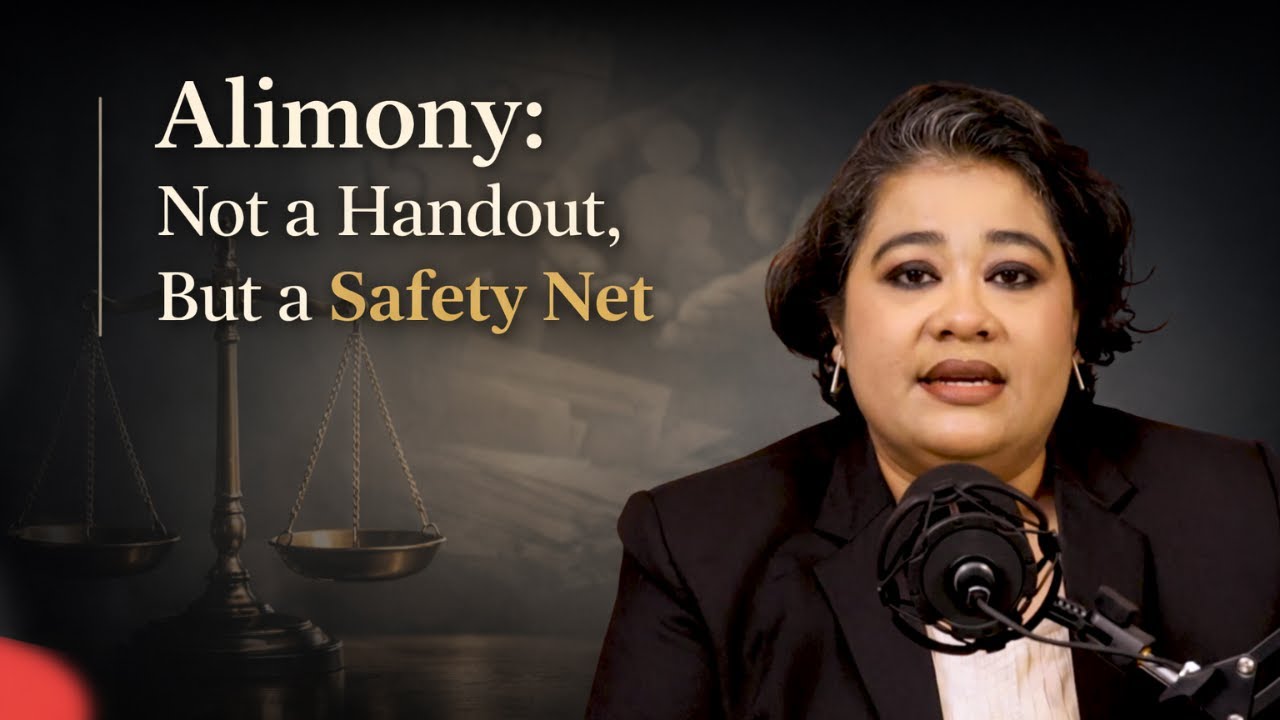 Alimony: Not a Handout, But a Safety Net | | The personal Lens