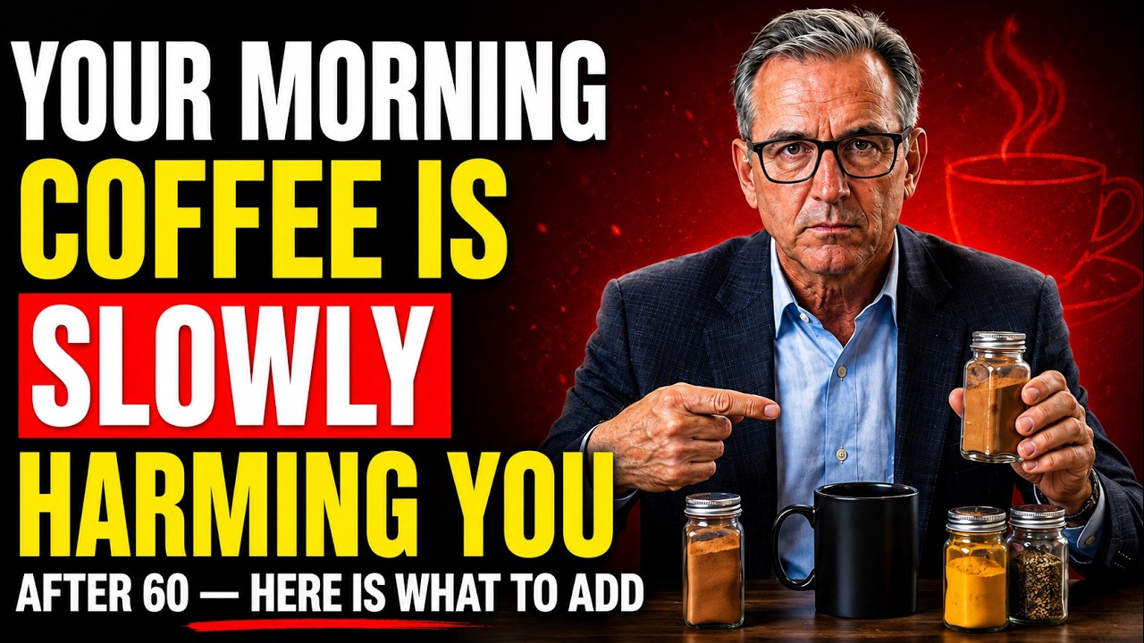 If You're Over 60, Never Drink Coffee Without These 5 Additions