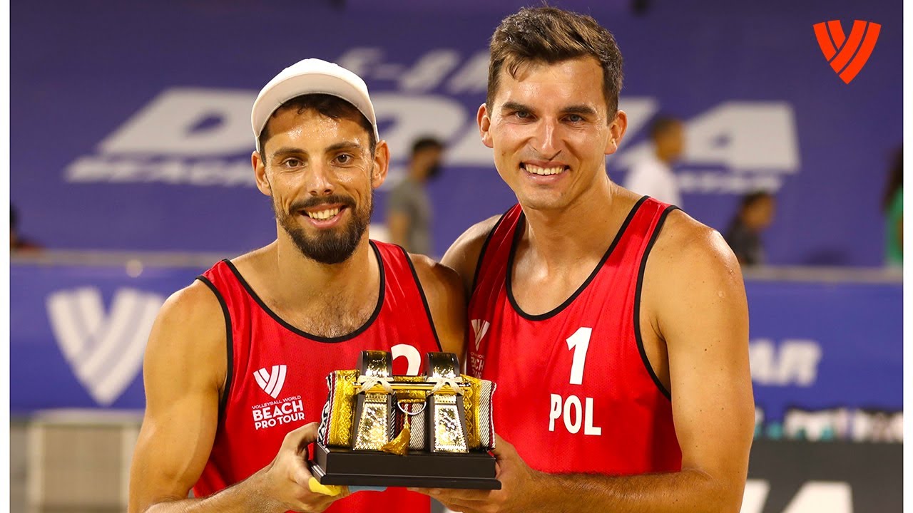 Bryl/Losiak - Doha Men's Champions Medal Compilation | #BeachProTour