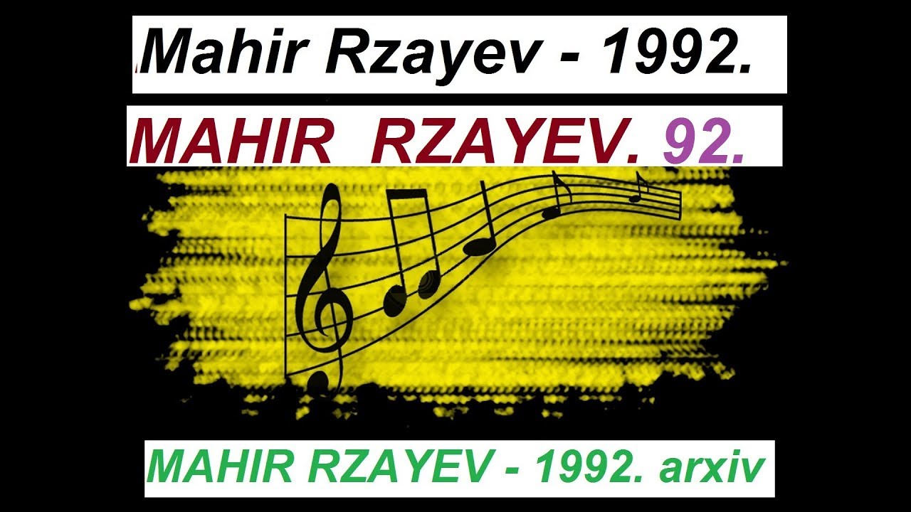 Mahir  Rzayev  --  Gunah sevgimizdedir.   (1992)