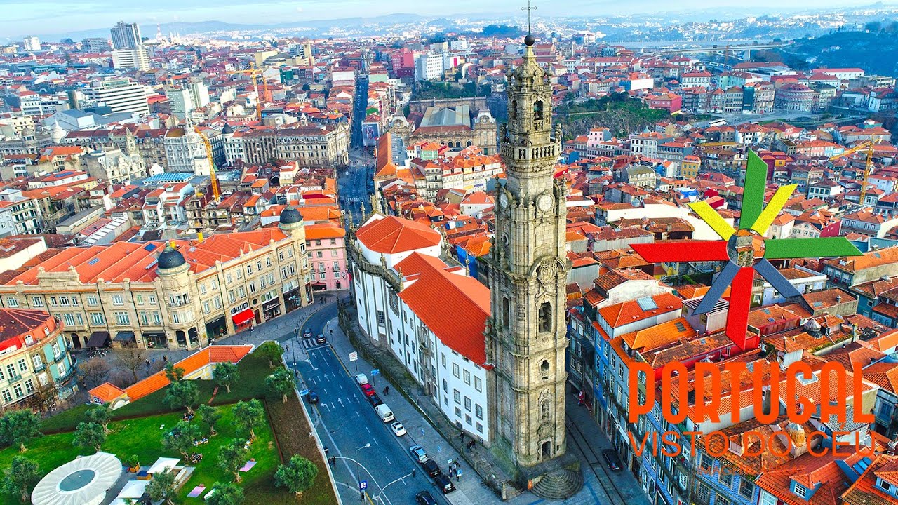 Porto 🗼 Torre dos Clérigos - Aliados - Sé do Porto - Ponte Luís I - Oporto - 4K UltraHD