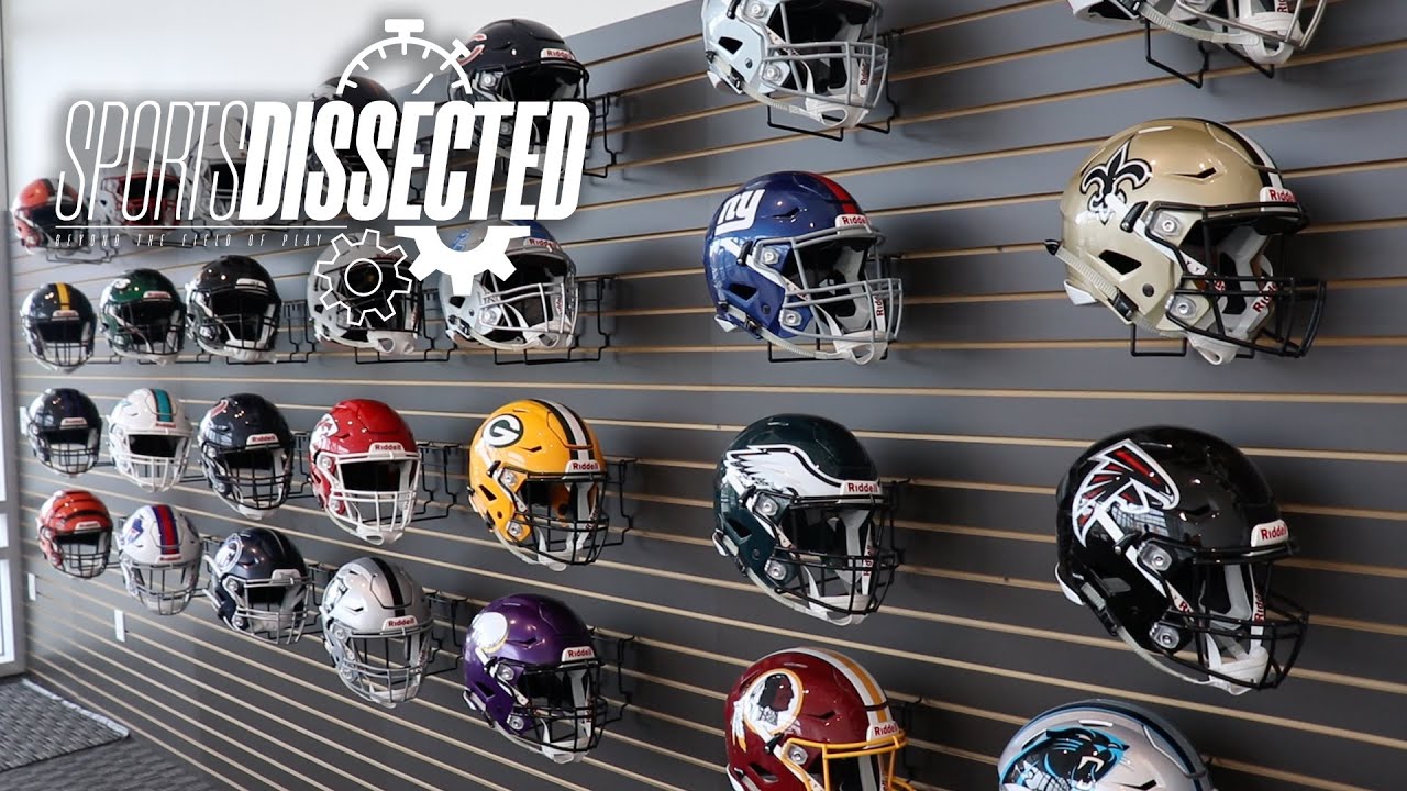 How a FOOTBALL HELMET is MADE at Riddell HQ | Sports Dissected