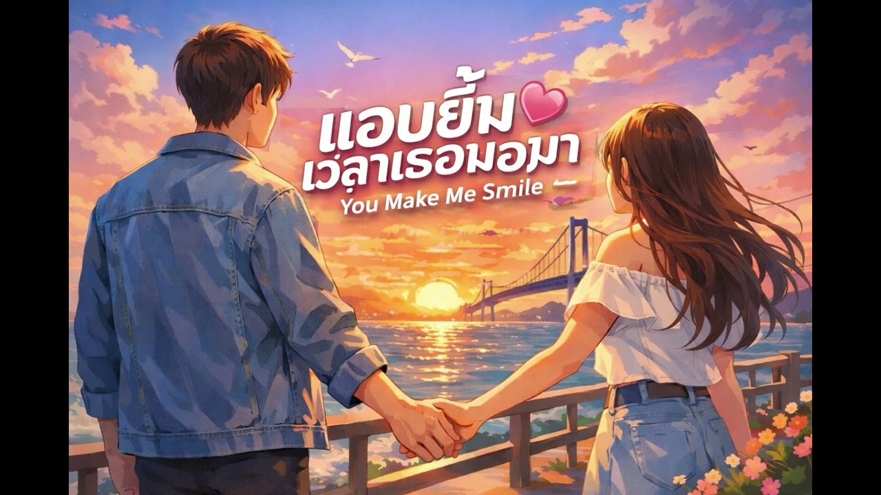 แอบยิ้มเวลาเธอมองมา 💗 | AI Duet Thai Pop | เพลงรักวัยรุ่น | Zaw Studio