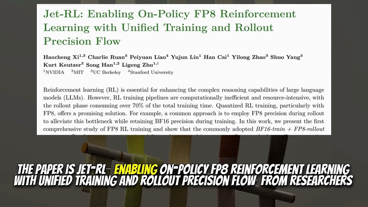 Jet-RL: Enabling On-Policy FP8 Reinforcement Learning with Unified Training and Rollout Precision Fl