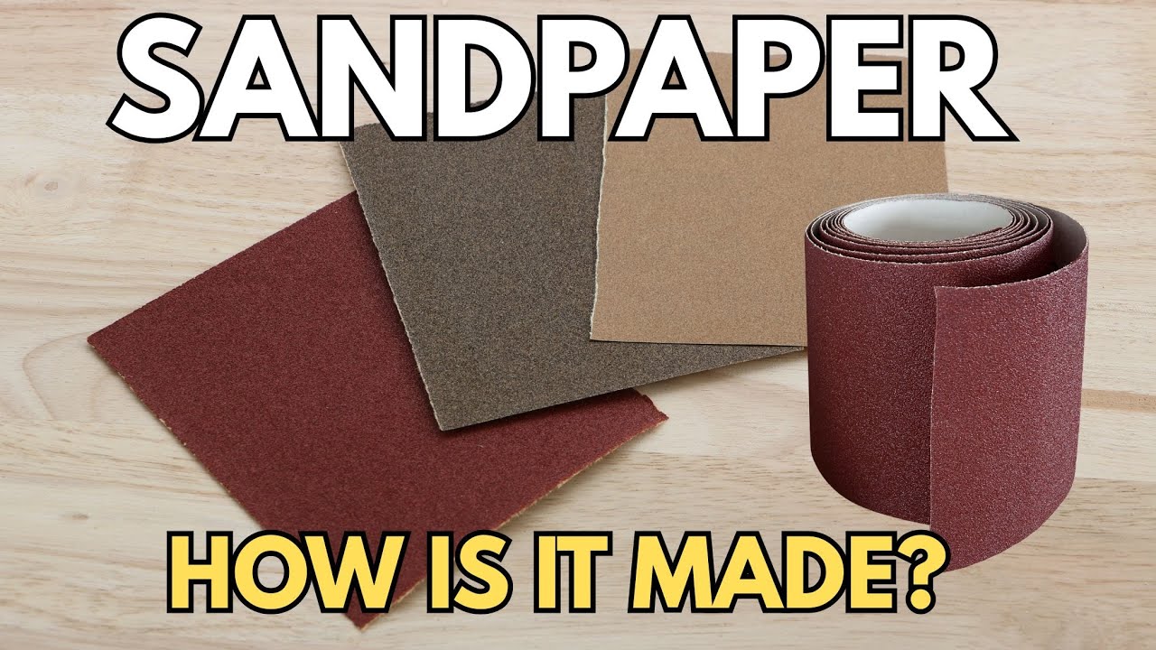 How is Sandpaper Really Made?