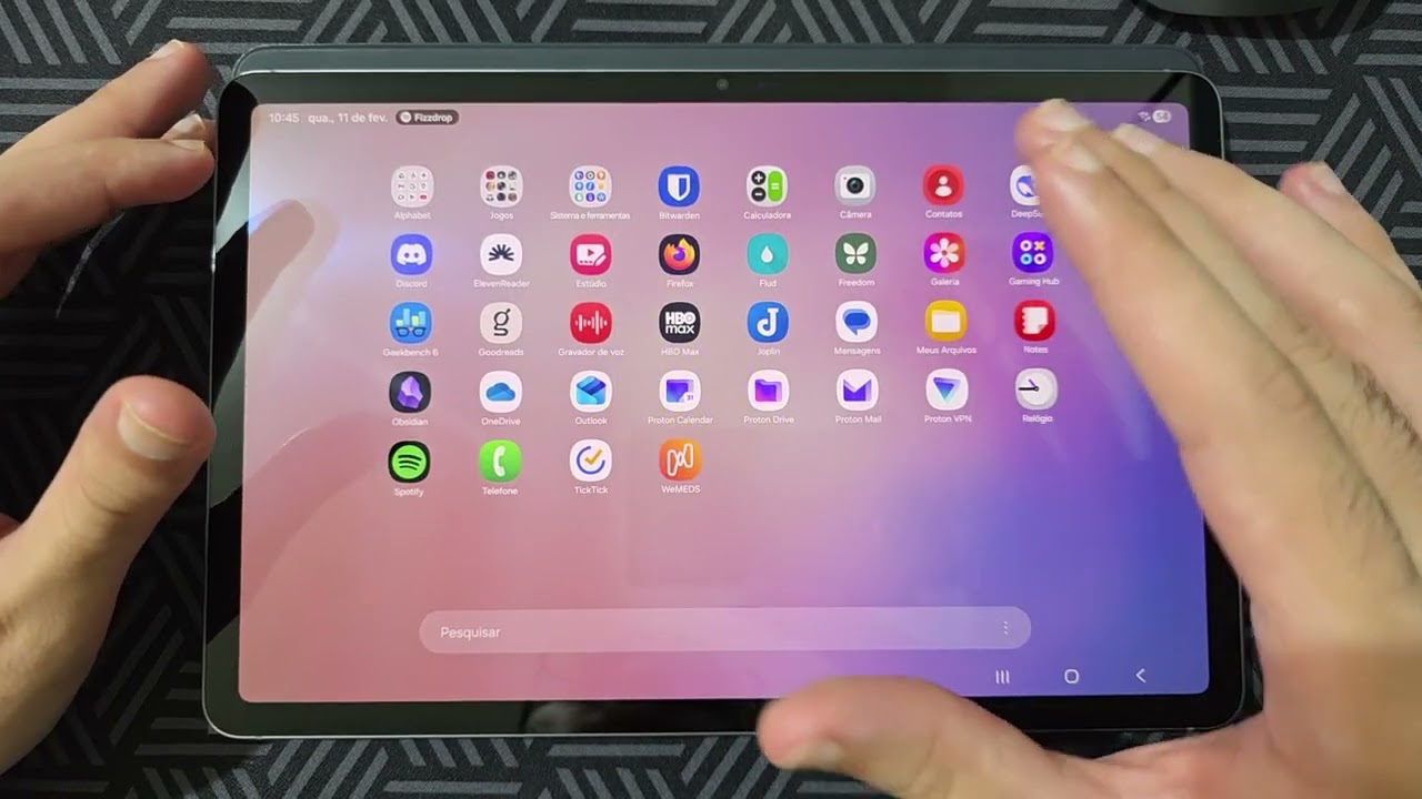 Transformei meu Tab S10 Lite em um PC: Guia completo (DeX + Acessórios)