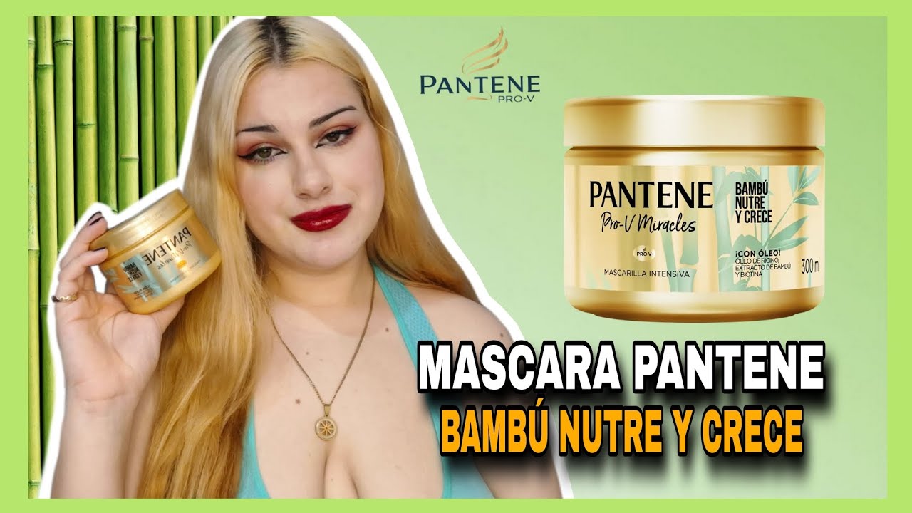 MASCARA capilar BAMBÚ Nutre y Crece de PANTENE
