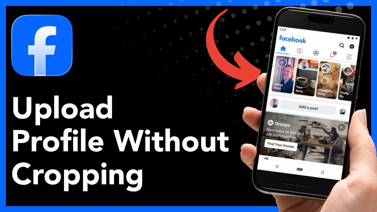 How To Upload Facebook Profile Picture Without Cropping