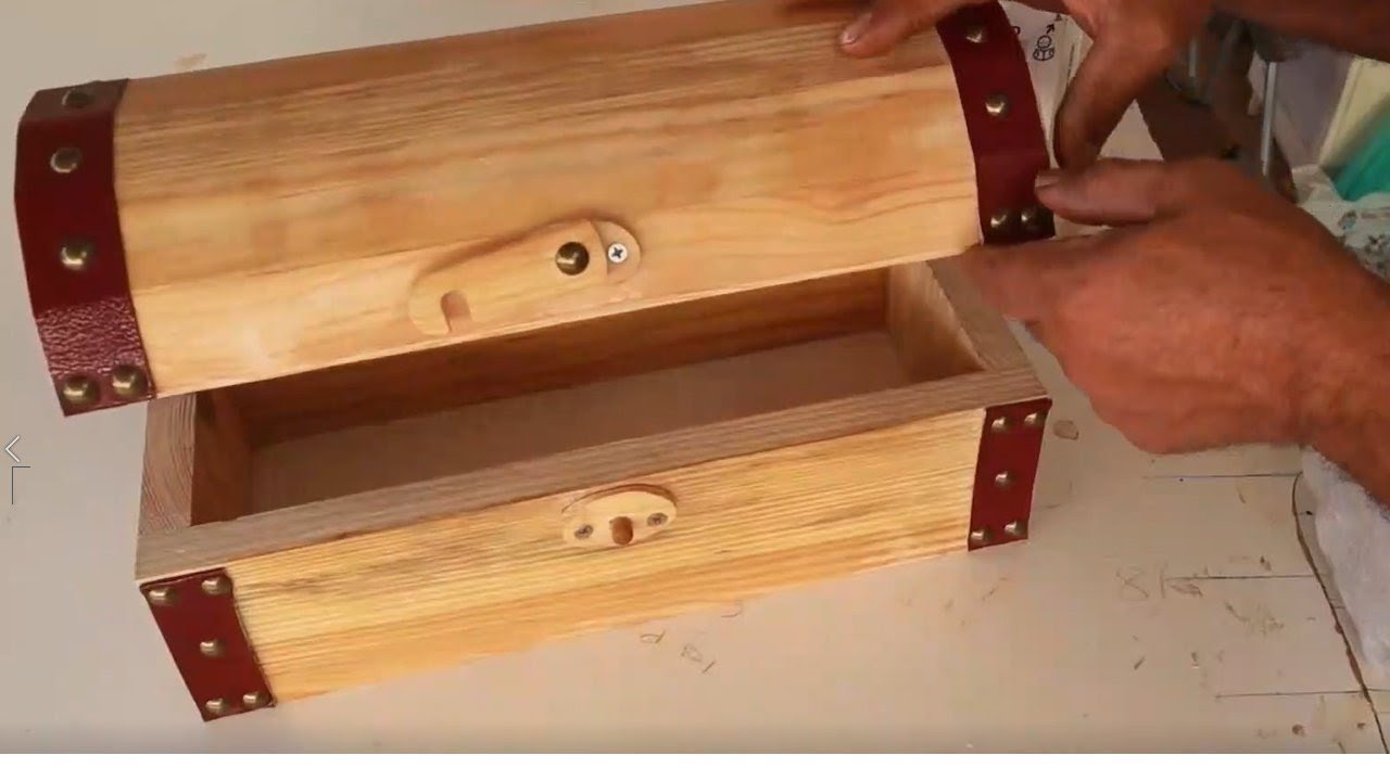 How to make a wooden gift box