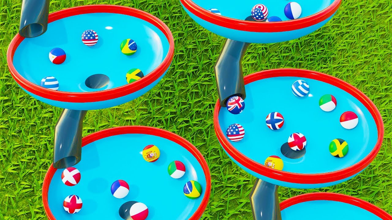 Marble Race Olympic Games - Countries Marble Race 2021