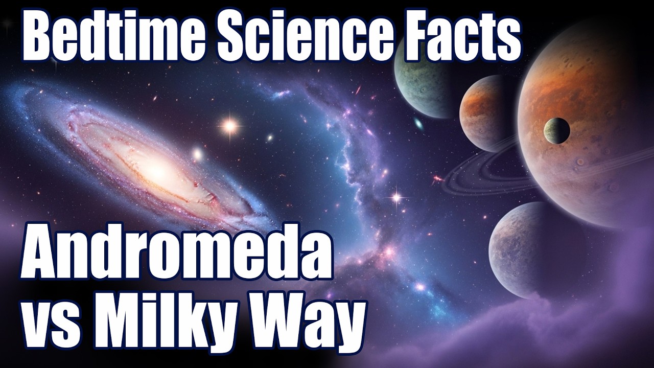 What will happen when Andromeda and the Milky Way collide? - Bedtime stories | Sleepy science