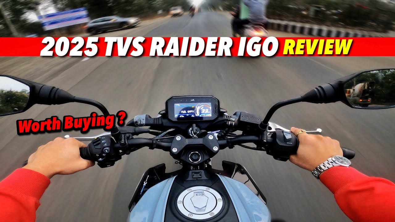 TVS Raider Igo 125 New Model 2025 Review | Negatives❌ & Positives✅