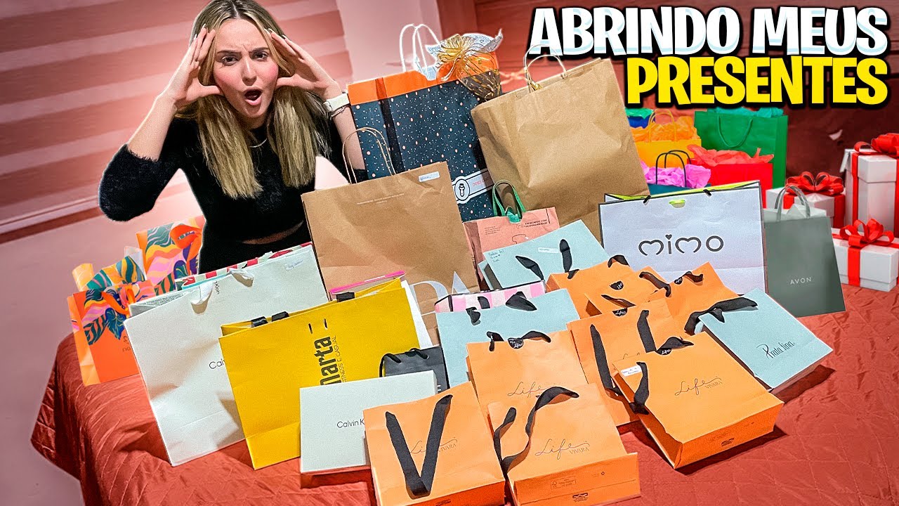 ABRINDO MEUS PRESENTES DE ANIVERSÁRIO DE 15 ANOS!🎁😍