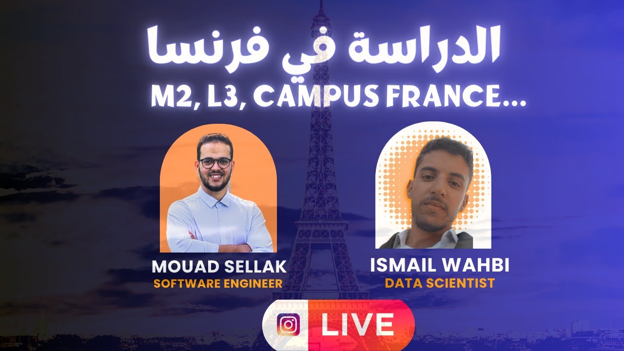 Comment étudier en France - Live Instagram &  QA
