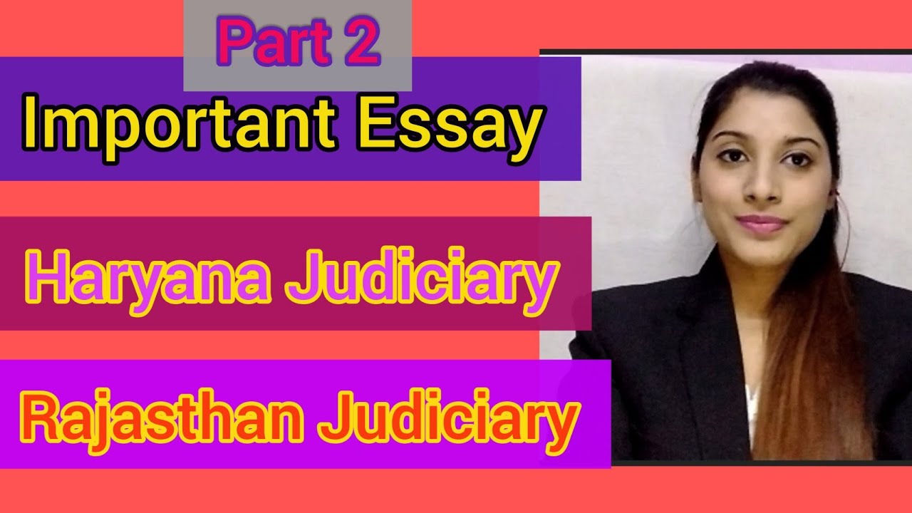 Important Essay Topics for Judiciary Exam | PCSJ |