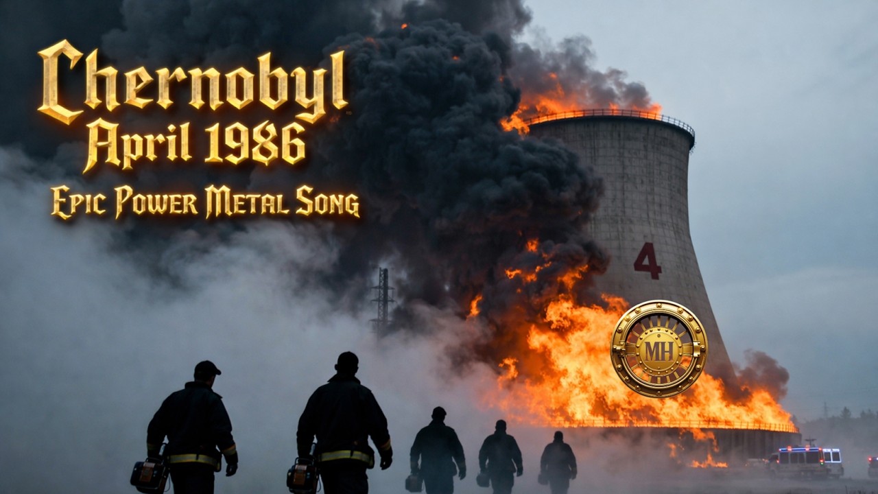 Chernobyl nuclear disaster April1986 — The Night the World Changed (Epic Power Metal History Song)