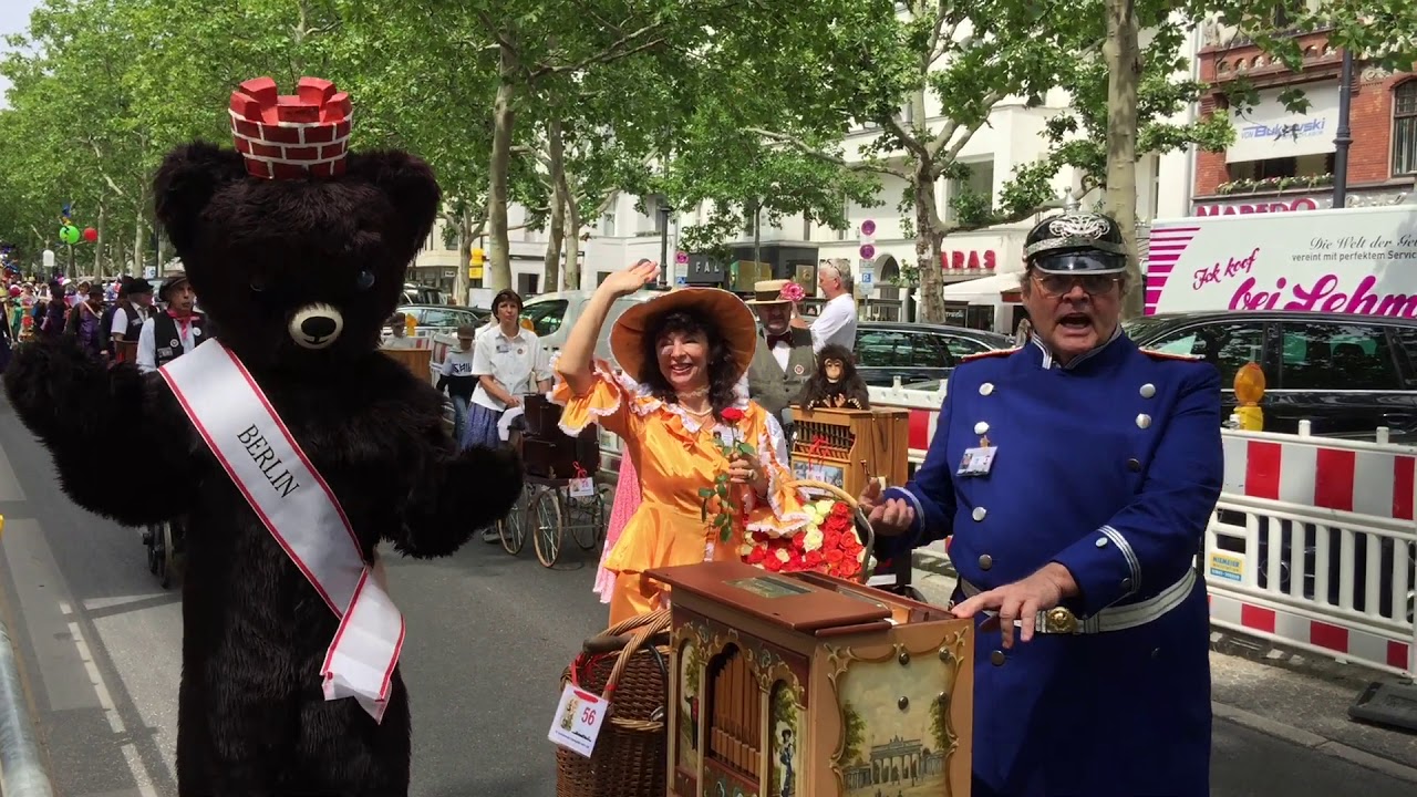 Drehorgelfest 2019 in Berlin mit &bdquo;Berolinchen & B&auml;rchen&ldquo;
