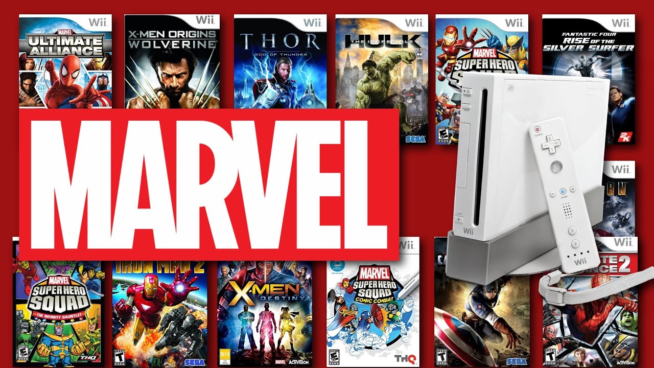Todos los juegos de Marvel para Nintendo Wii
