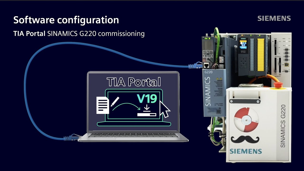 Siemens How2Drive – SINAMICS G220 - Commissioning in TIA Portal