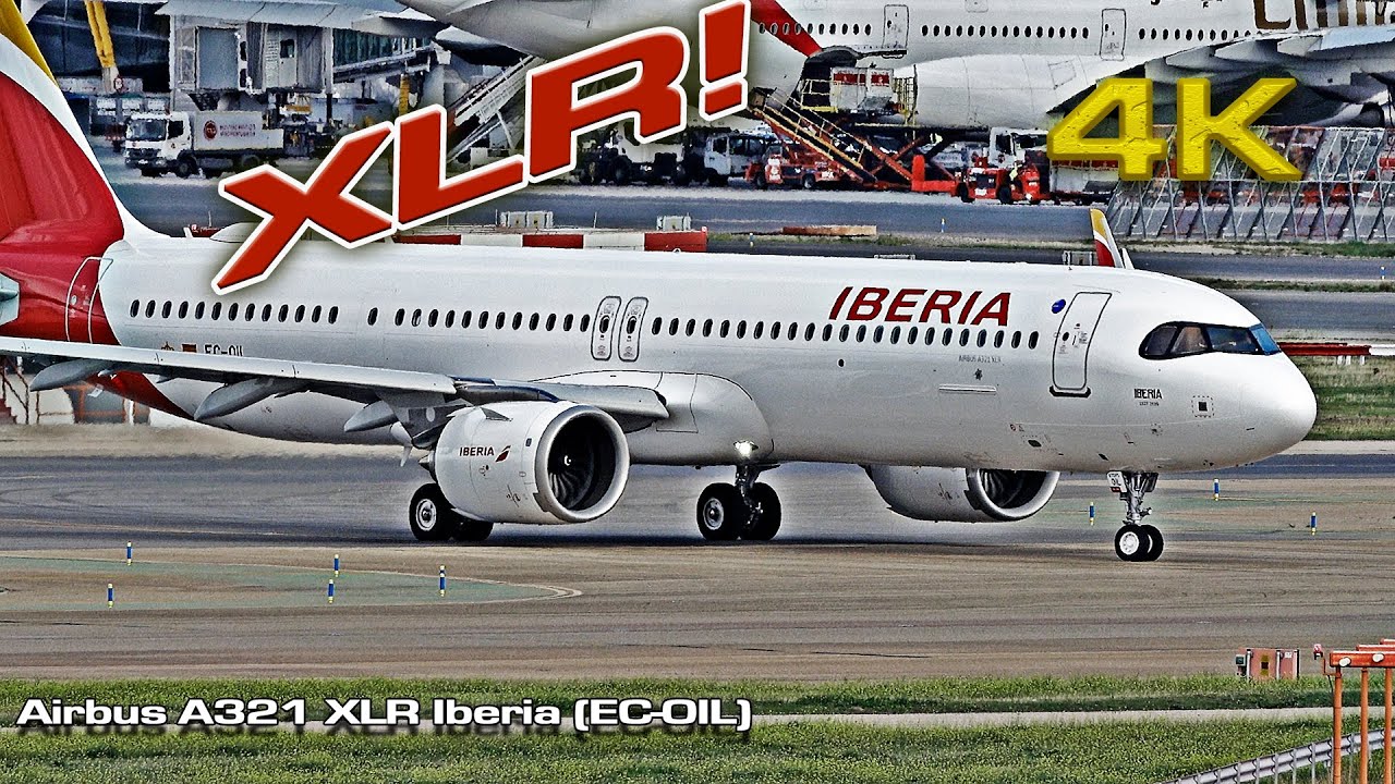 Airbus A321 XLR Iberia (EC-OIL) The future of transoceanic aviation?