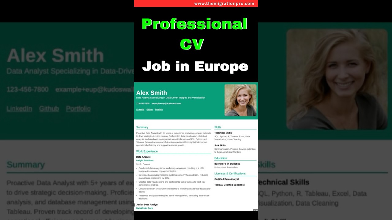 How to Create a Europass CV | Step by Step Process 2025