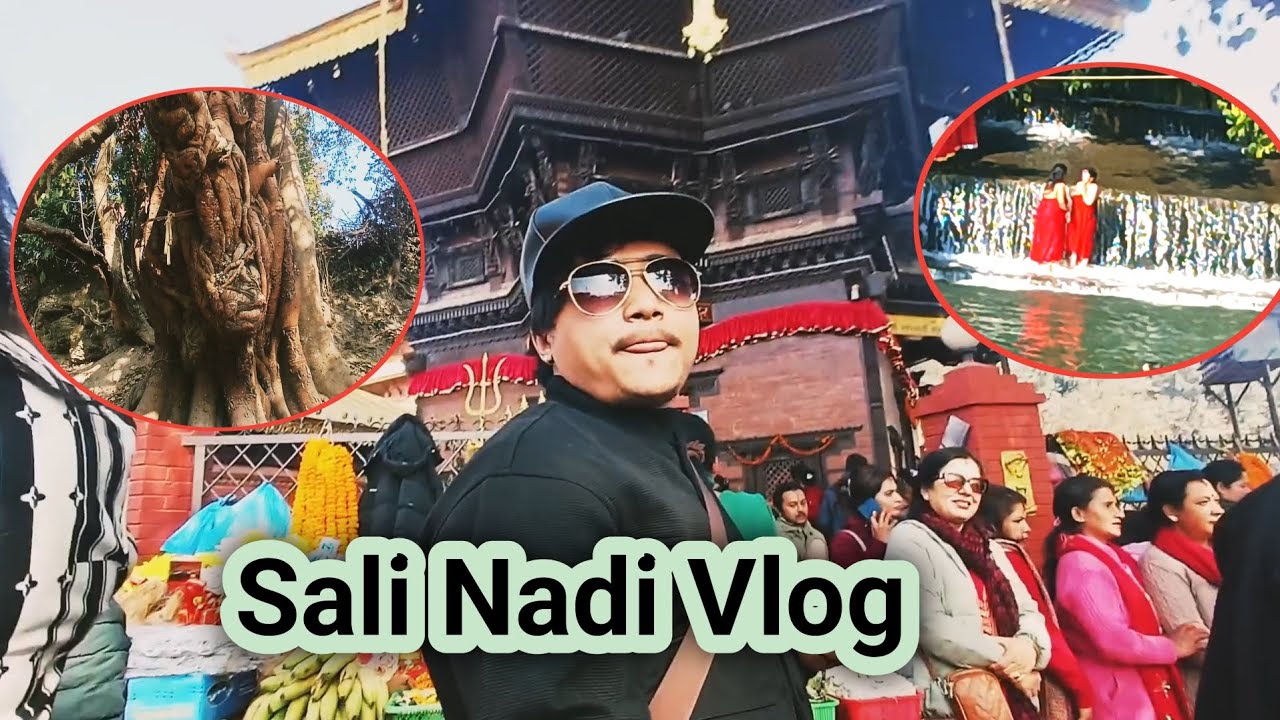 New Vlogs Salinadi Sakhu साली नदी मेला Mela SaliNadi Bath Snan Kathmandu #TheGoleBronepal    