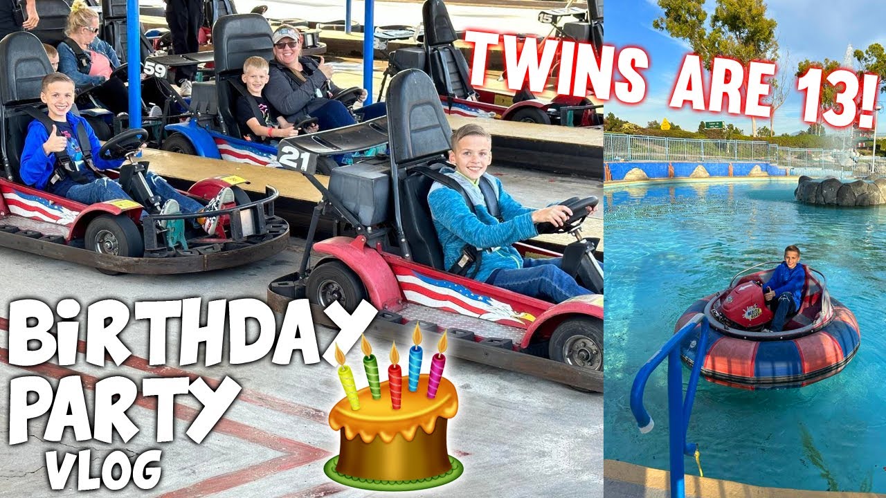 ZAC & CHRIS TURN 13!!!!