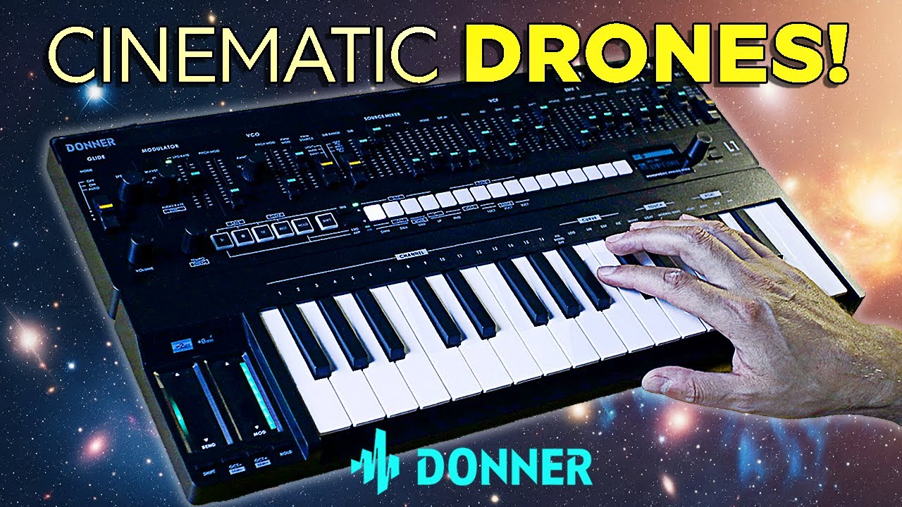 Donner L-1: does it drone? (Ambient Synth Exploration)