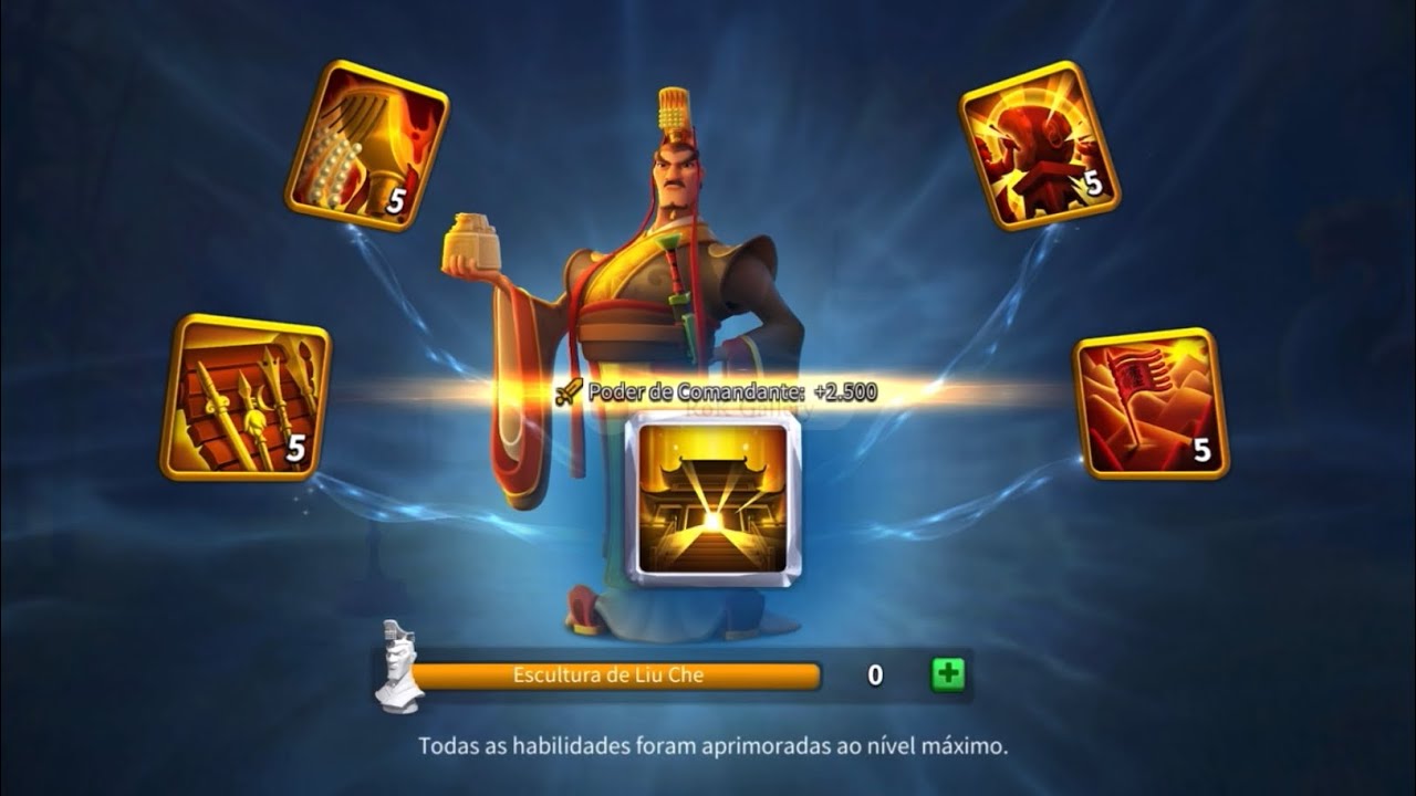 Maximizing Liu Che - Rise of Kingdoms RoK