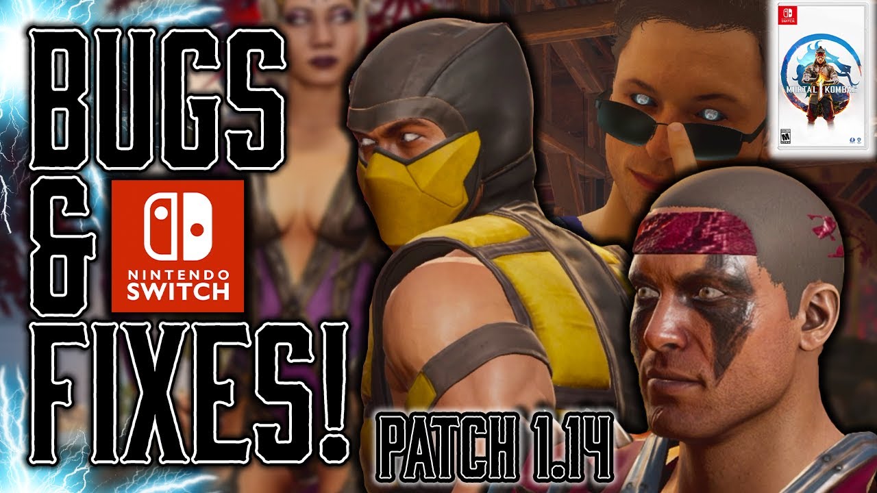 Mortal Kombat 1 On Switch - BUGS and FIXES in Patch 1.14