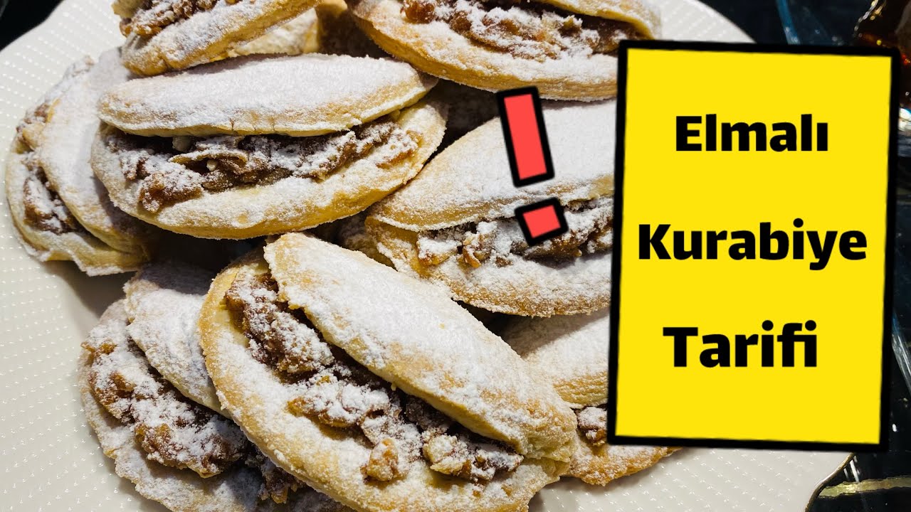 🇹🇷Çok Lezzetli Elmalı Kurabiye Tarifi/Nasıl Yapılır? طرز تهیه کلوچه سیب ✅🍪