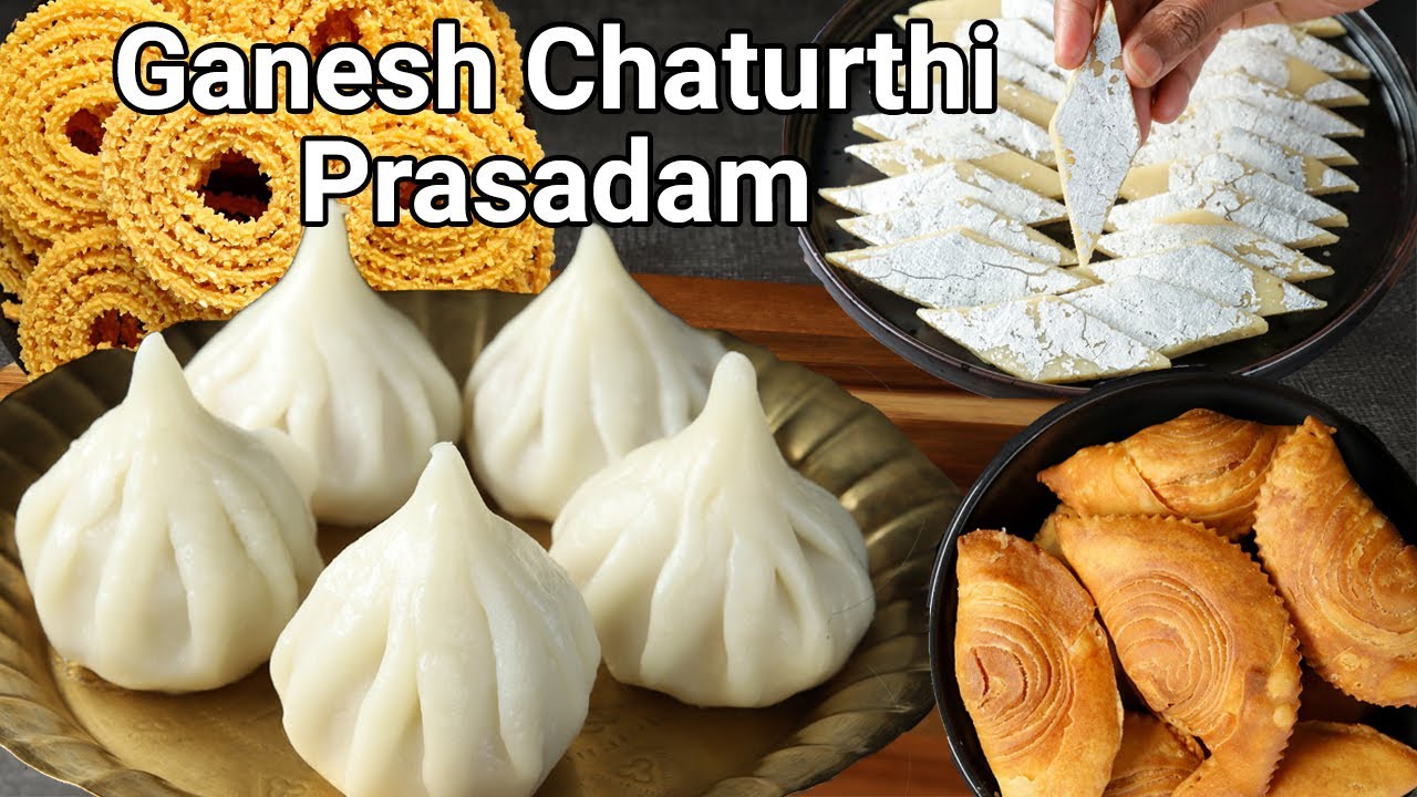 4 must try ganesh chaturthi recipes | ukadiche modak, layered karanji, kaju katli & instant chakli