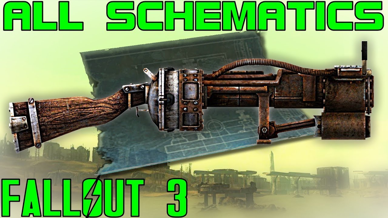 Fallout 3: Руководство по всем схемам (ванильная версия)