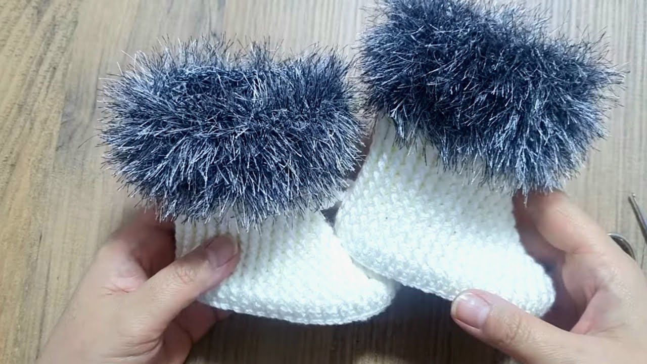 keçe tabana bebek botu yapımı #bebek  #babet  #patikyapımı