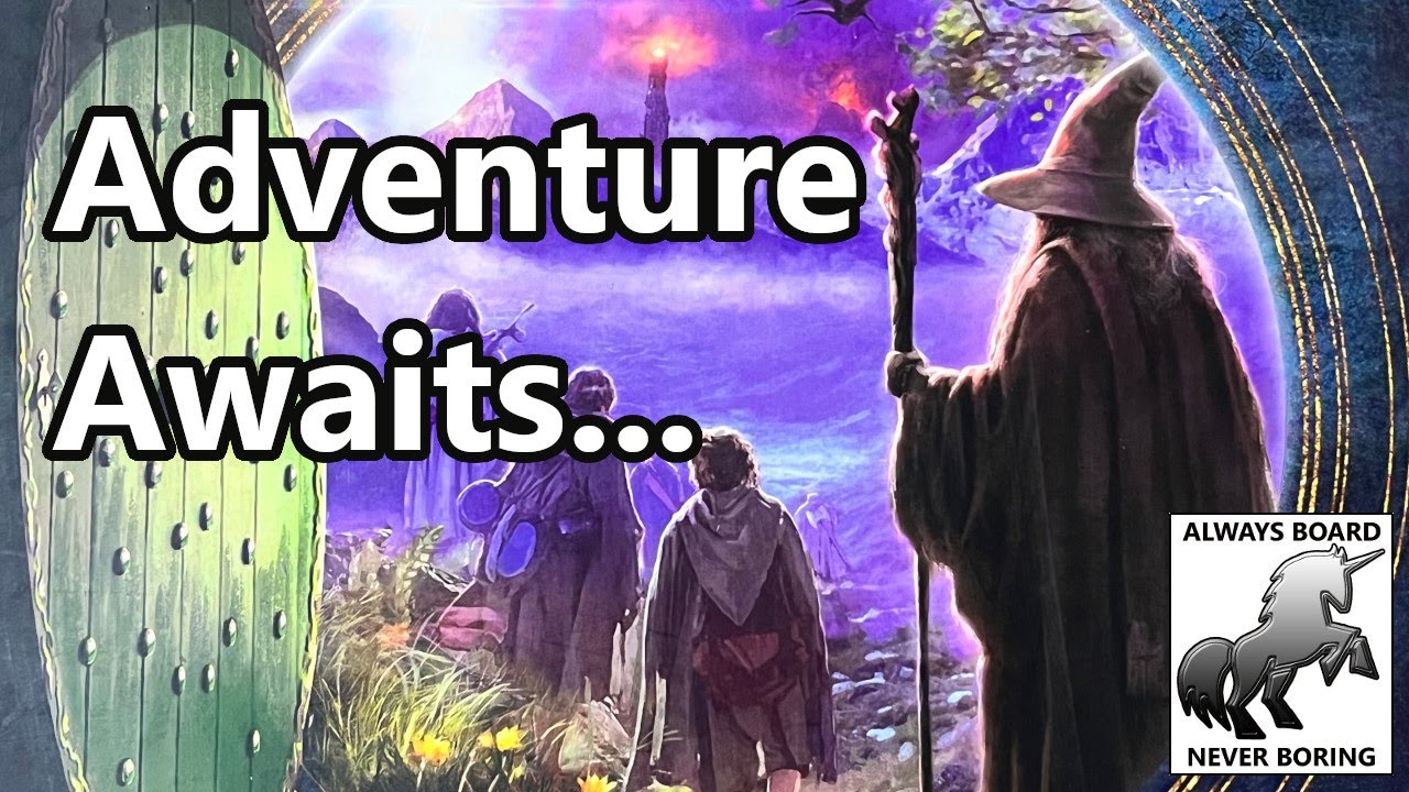 Lord of the Rings & Wizard of Oz Ravensburger Adventure Book Games | Review & Playthrough