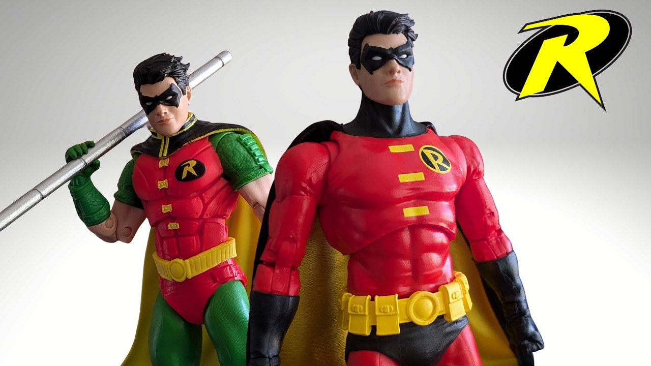 New Page Punchers Tim Drake Robin Action Figure from McFarlane Toys