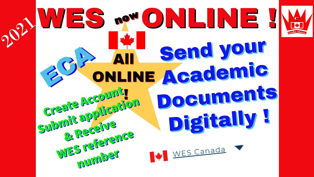 WES Canada| ECA online : How to send documents to WES electronically| ECA for Canada Immigration