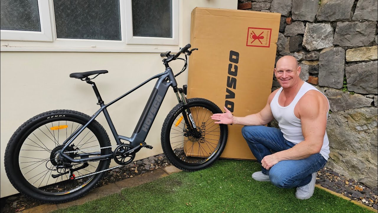 HOVSCO A5 Mountain Cruiser eBike, Unboxing,Setup & Test ride